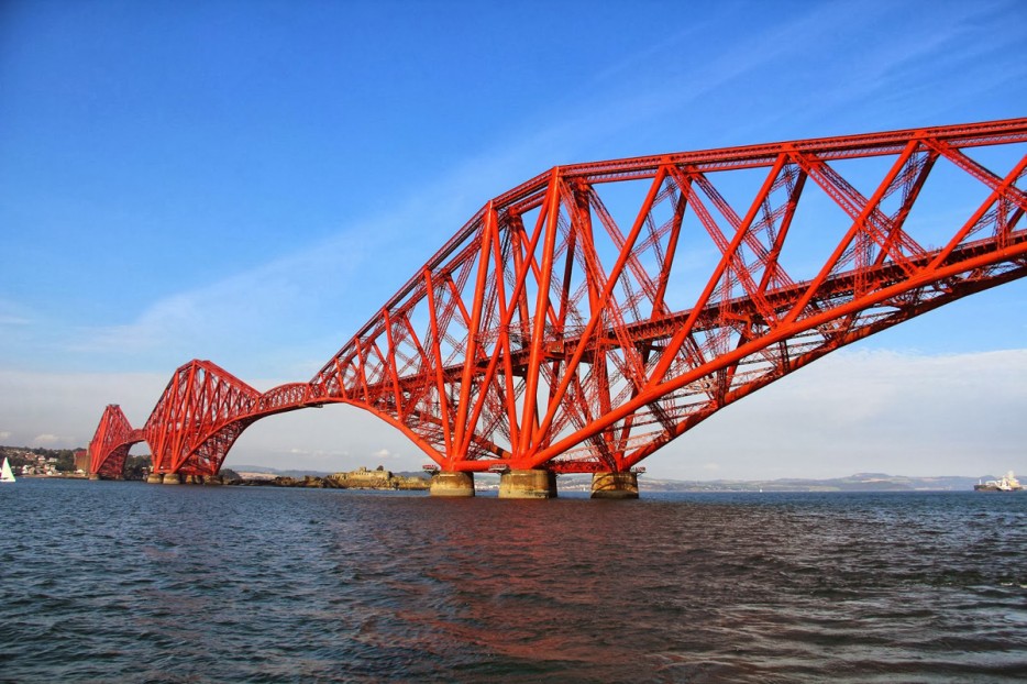蘇格蘭(Scotland)福斯橋(The Forth Bridge)